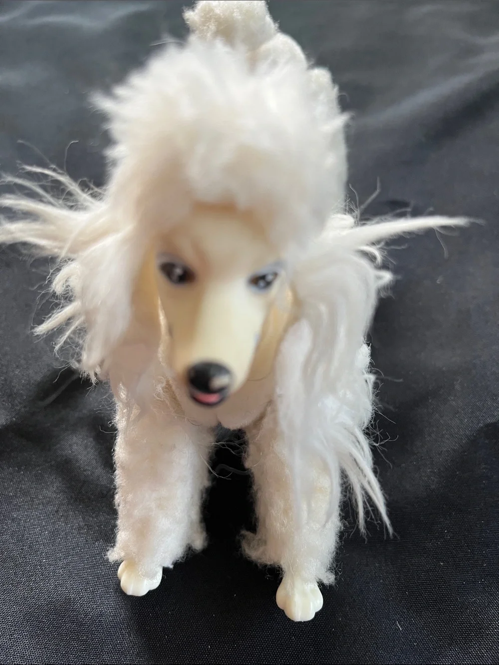 Vtg 1984 Barbie Dog Prince the Poodle Posable Legs 80s Toy Nostalgia *READ*
